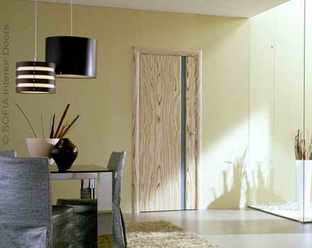 Межкомнатные шкафы, золотистый макассар шпон