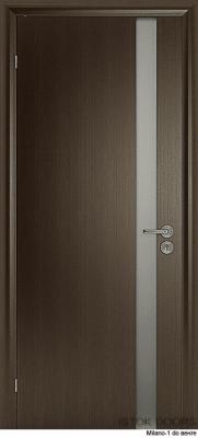 Милано-1 стекло, венге