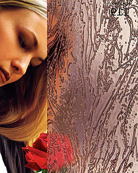 Стекло для межкомнатных дверей. Кора - 3 